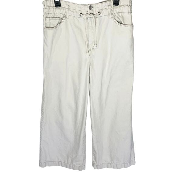 KENSIE Vintage Luxe Women’s Kaya Highrise Wide Leg Drawstring Pant - Picture 1 of 4